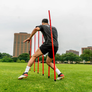 Agility Pole Football Training Set