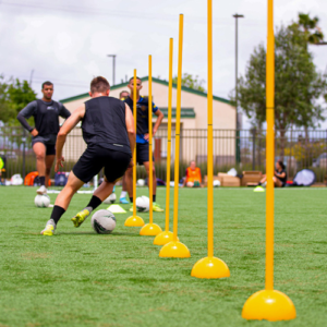 Agility Pole Football Training Set