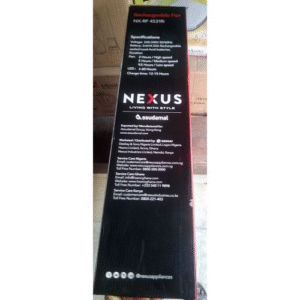 Nexus 18" Rechargeable Standing Fan