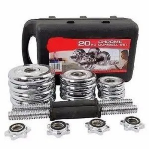 20KG Dumbbells Set – Heavy Duty Cast Iron Hex Dumbbells for Home & Gym Workouts selling in Lagos