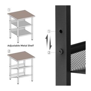 ELOQUENT SET OF 2 SIDE TABLES NIGHTSTAND