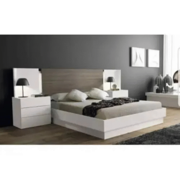 Modern 2-Drawer Bed