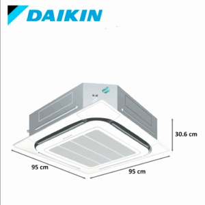 Daikin 3.3hp Ceiling Cassette Air Condtioner FCQF30ARV16 / RGVF30ASV16 / BYCQ4