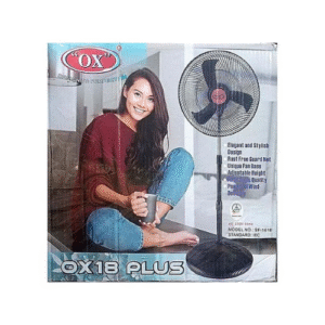 Ox 18" PLUS STANDING ELECTRIC FAN - 18 Inches