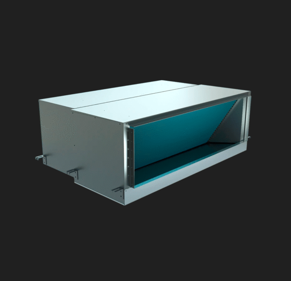 industrial AC with self-cleaning