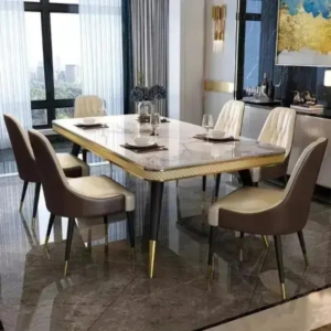 buy 6-seater dining table with chairs online