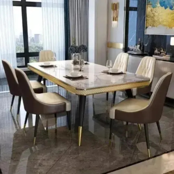 buy 6-seater dining table with chairs online
