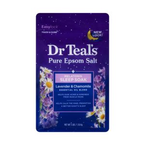 Dr Teal's Glow & Radiance Pure Epsom Salt Soak, 1.36Kg