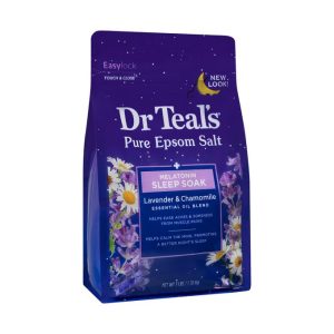 Dr Teal's Glow & Radiance Pure Epsom Salt Soak, 1.36Kg