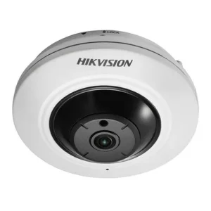 Hikvision DS-2CC52H1T-FITS 5MP Fisheye Turbo HD Dome Camera with Built-In Audio for Indoor Surveillance in Nigeria.