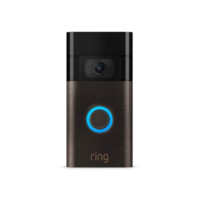 Ring Video Doorbell (gen 2) – Model: B07ZLF3H2D, available in Satin Nickel or Venetian Bronze