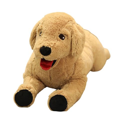 Labrador-shaped soft pillow