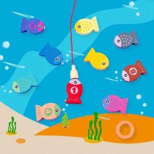 Toddler Jigsaw Kids Puzzle Board Alphabet Numbers Math Wooden Learning