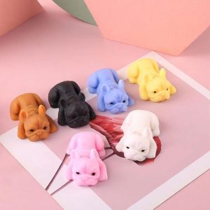 Kawaii Dog Squeeze Toy Soft Tpr Slow Rebound Cute Puppy Doll Pinch Toy Anti-Stress Cartoon Animal Squishes Fidget Toy
