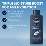 NIVEA MEN Deep Body Lotion - 400ml (Pack Of 2)