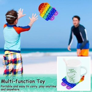 Push Pops Bubble Toy Last Mouse Lost Game Board Game Thinking Training Puzzle Interesting Toy For Kids Audit Party Game New NO5290