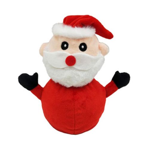 Reversible Plush Toy Double-Sided Flip Christmas Santa Snowman Doll Cute Soft Reversible Stuffed Doll Gift for Kids New,Default NO5246 - Image 2