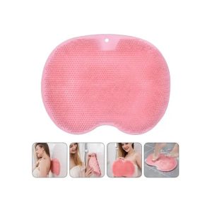 Silicone Back Foot Scrubber Massage Exfoliating Mat