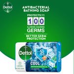 Dettol Cool Anti-Bacterial Soap - 70G (Pack Of 6)