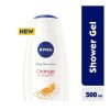 Shop NIVEA Orange & Avocado Oil Shower Gel for Women 500ml – Hydrates and refreshes skin with a nourishing formula. Available at Elomart in Nigeria.