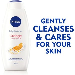 NIVEA Orange & Avocado Oil Shower Gel for Women 500ml