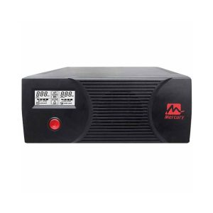 Front view of Mercury Radiant 2400VA / 24V Inverter with LCD display for home and small business use.