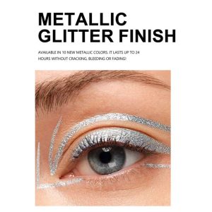 Handaiyan 5pcs Metallic Eyeliner Pencil Set Colored Eyeliners