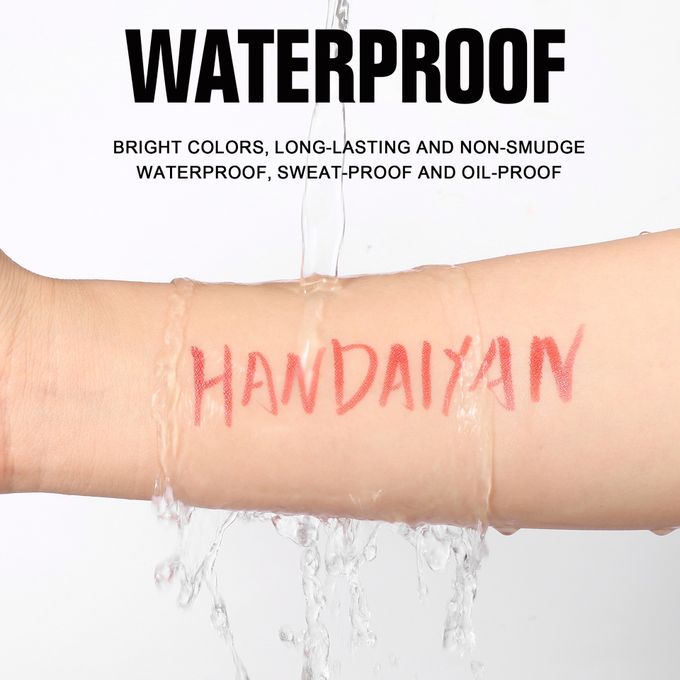 Handaiyan 5pcs Metallic Eyeliner Pencil Set Colored Eyeliners - Image 4